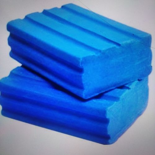Blue Detergent Cake For Clothing