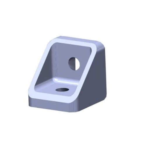 L कॉर्नर माउंट ब्रैकेट 30x30x30 बिना स्क्रू और नट्स के