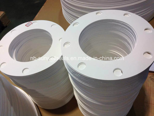 मेटल पीटीएफ व्हाइट राउंड गैस्केट