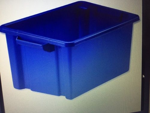 Rectangular Plastic Storage Bin