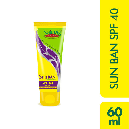 स्मूथ टेक्सचर सन बैन लोशन Spf 40 60 Ml