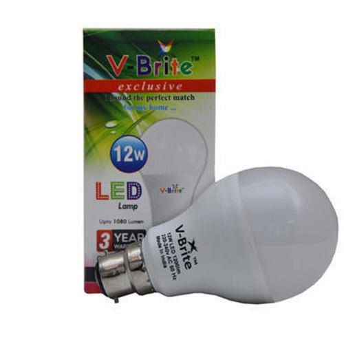 White 12W Indoor Intense Bright Led Bulb