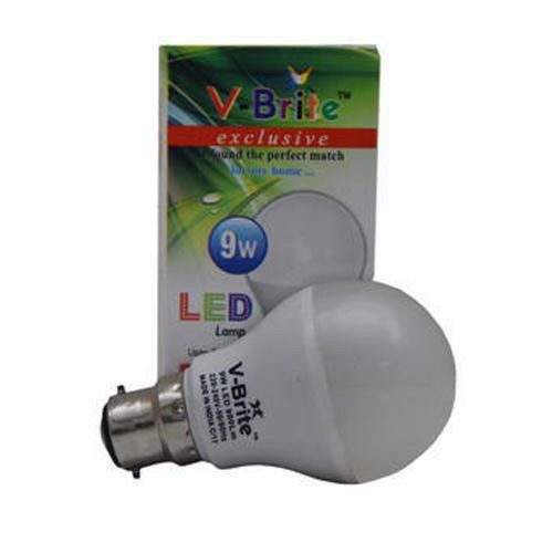 White 9 Watt Non Polluting Led Bulb