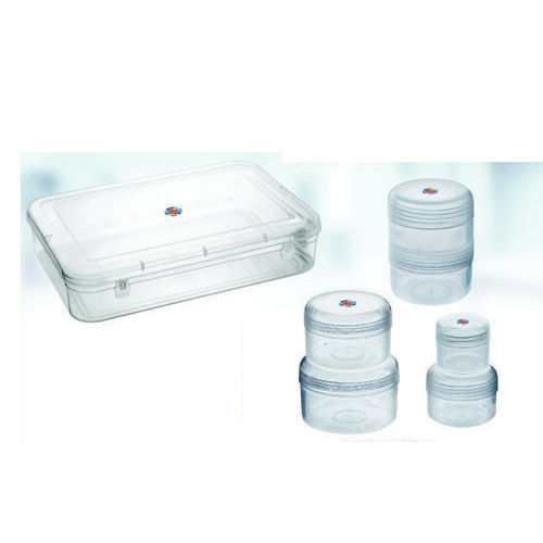 Packaging/Storage Box Colourless Plastic Packaging And Storage Container