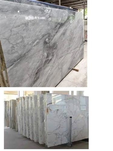 Machine-Cut Floor White Marbles Tiles