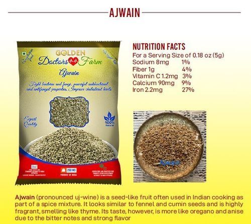 Healthy And Natural Dried Carom Seeds