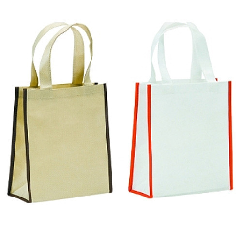 Non Woven Shopping Bag - New Loop Handle, Plain Pattern | Eco-Friendly Non Woven Material, Versatile Application