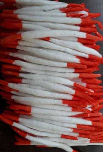 Red And White Cotton Long Batti