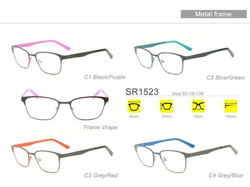 Stainless Sr1523 Designer Metal Eyewear Frames