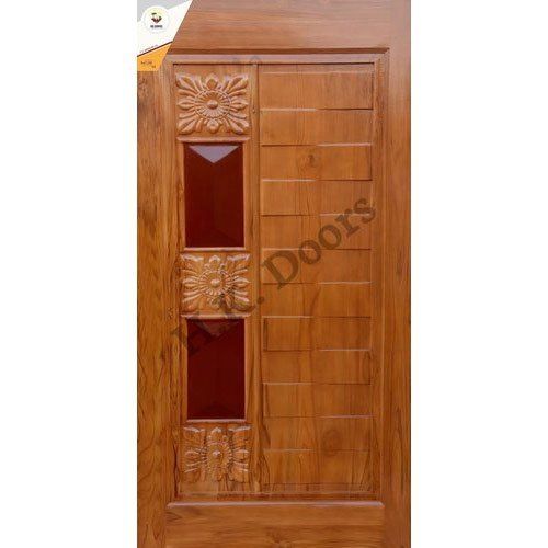 Trendy Design African Teak Wood Carving Door