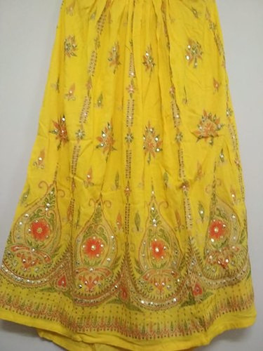 Buy Vishudh Women Yellow & White Printed A Line Maxi Skirt - Skirts for  Women 14382104 | Myntra