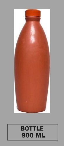 Round 900 Ml Terracotta Bottle