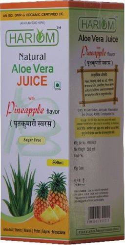 Aloe Vera Pineapple Juice Grade: A Grade