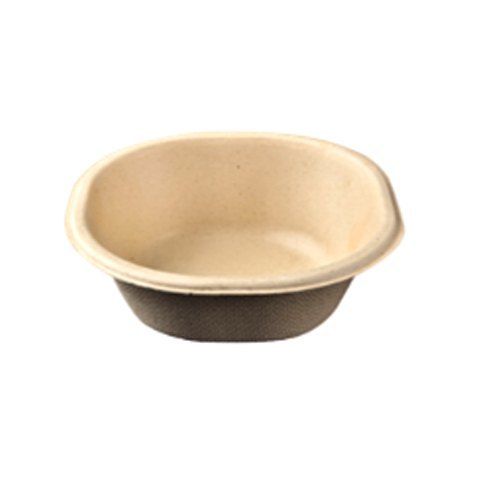 Environment Friendly Disposable Brown Bowl 180Ml