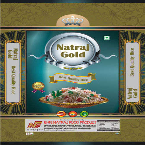 Healthy And Natural Natraj Gold Organic White Rice Rice Size: Long Grain