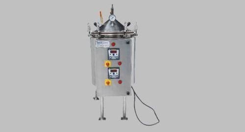 Laboratory High Temperature Steamer - Stainless Steel, 600-1900 mm Working Width, 12-36 kW Heating Load | Ideal for Dyestuff and Chemical Industry, Super Heating Facility, 1 Year Warranty