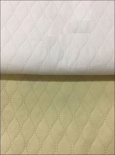 White Quilted Non Woven Fabric