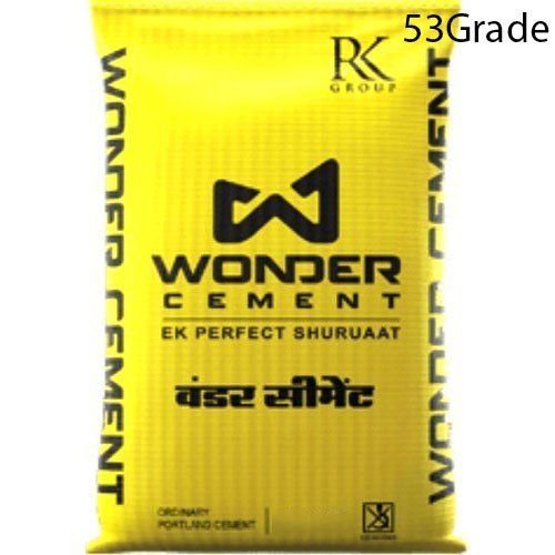 Grey 53 Grade Wonder Cement