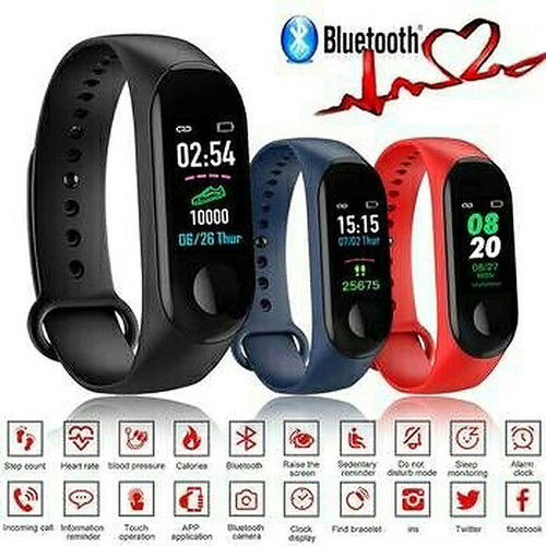 Agate Digital Silicone Fitness Band