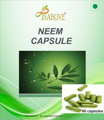 Herbal Green Neem Extract Capsules