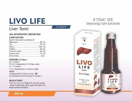 Livo Life Liver Tonic - 200ml (Pack of 2 x 200ml Bottle)