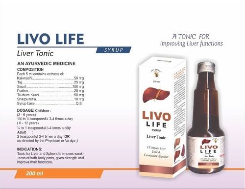 Livo Life Syrup 200Ml Pack Age Group: Suitable For All