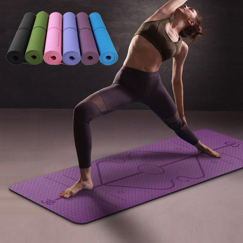 Natural Rubber Cork Yoga Mat Back Material: Anti-Slip Latex