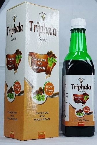 Sugar Free Triphala Syrup 500ml (Pack of 2 x 500ml Bottles)