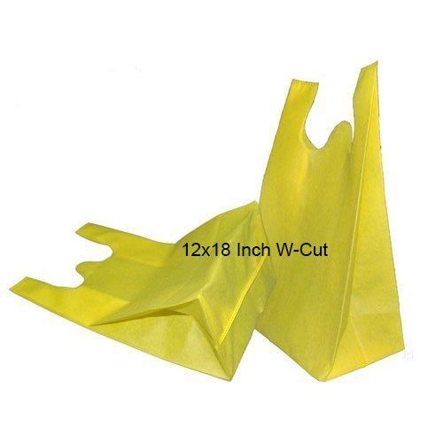 With Handle W Cut Non Woven Bag (12X18 Inch)