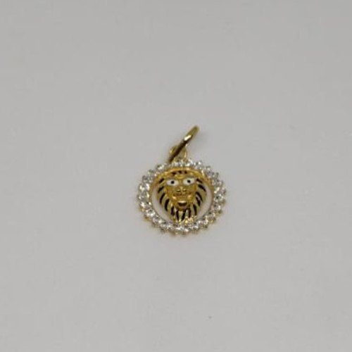 Golden 18K Gold Pendant (Light Weight)