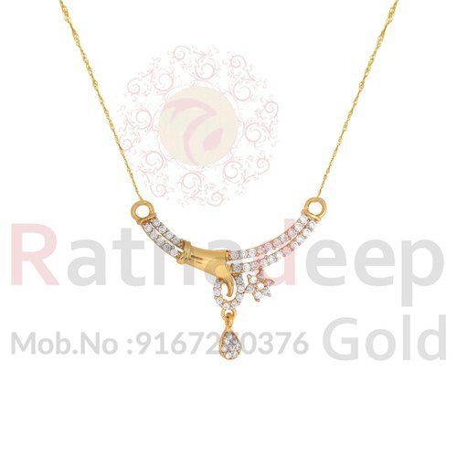 Golden 22K Gold Mangalsutra Pendants