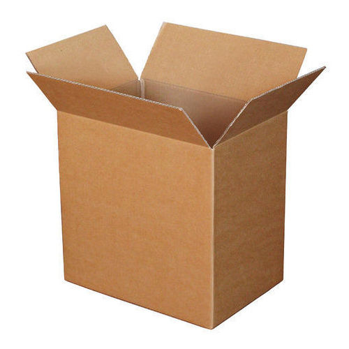 Matte Corrugated Brown Paper Box