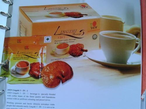 No Artificial Colouring Lingzhi Beverage 3 In 1