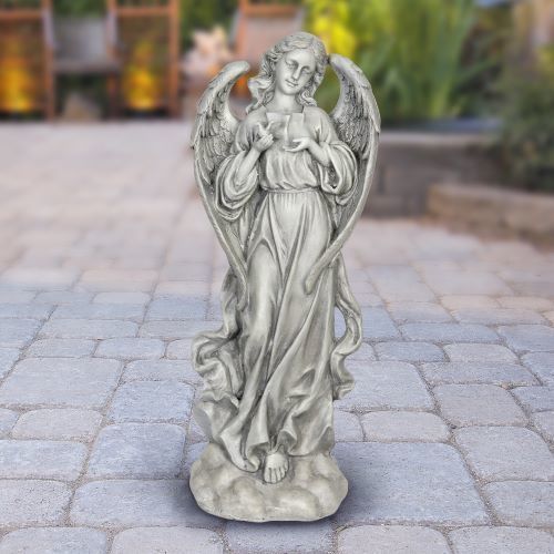 Outdoor Garden Angel Stone Statue Size: Different