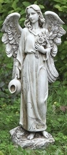 Outdoor Garden Angel Stone Statue