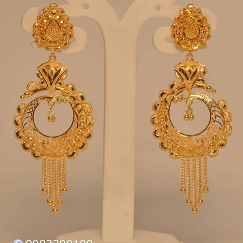 Unique Design Golden Earring at Best Price in Hyderabad | Jewel Ora