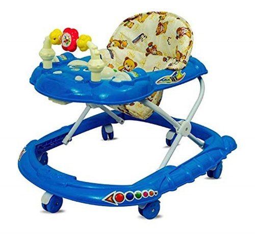 Blue Musical Baby Walker