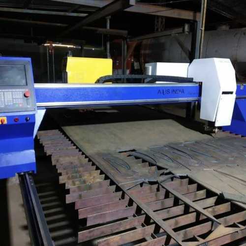 Blue Cnc Plasma Cutting Machine