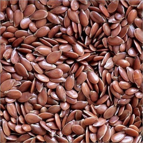 Dried Dark Brown Flax Seeds Alsi