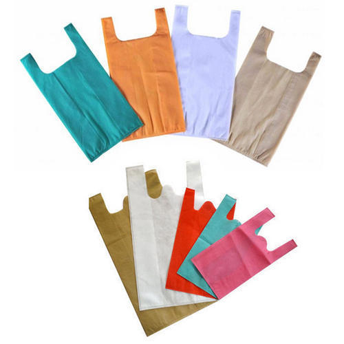 With Handle Non Woven W Cut Bags