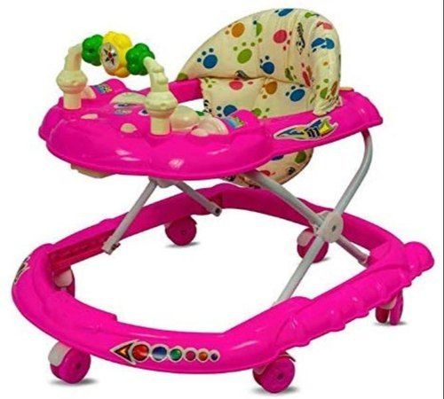 Pink Musical Baby Walker