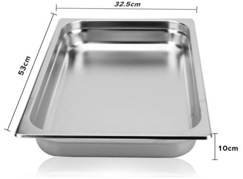 Stainless Steel Ss Gn Pan 1 1 X 100 Mm 304 Ss 18 8 0 8 Mm At Price 1677 00 Inr Unit In Mumbai Id