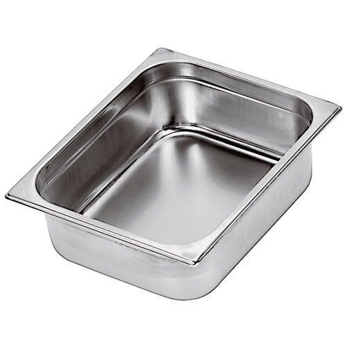 Stainless Steel Gastronorm Pan (1/2 X 40Mm, 304Ss 18/8, 0.8Mm) Application: Commercial Use