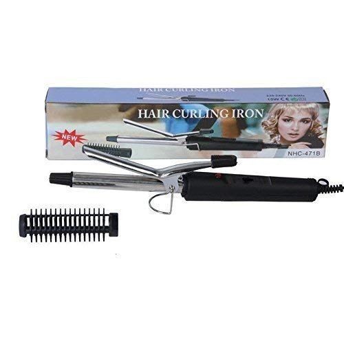  Hair Curling Iron Rod NHC-471B  (Black)