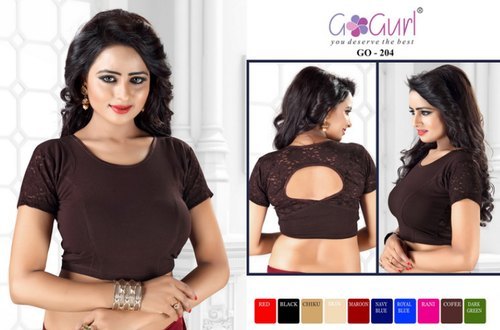 All Go 204 Shimmer Lycra Blouses