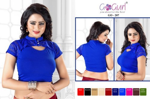 All Go 207 Shimmer Lycra Blouses