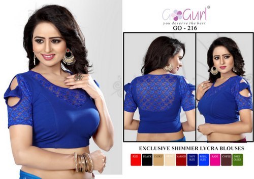 All Go 216 Shimmer Lycra Blouses