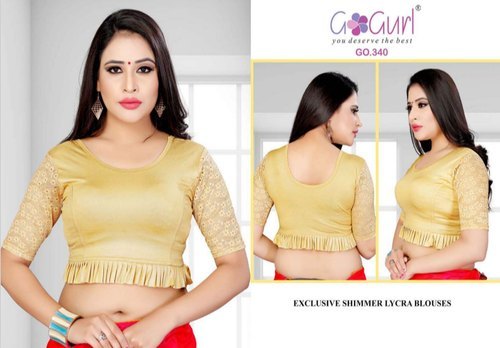 All Go 338 Shimmer Lycra Blouses