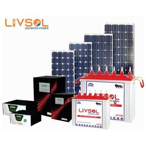 Black 3.5 To 5 Kva Solar Inverter Set