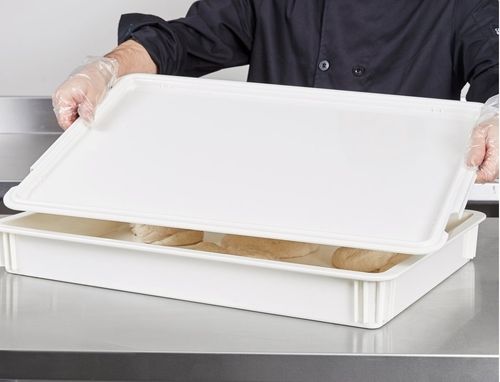 White Cambro Pizza Dough Box Db18263P 18X26X3 Inch